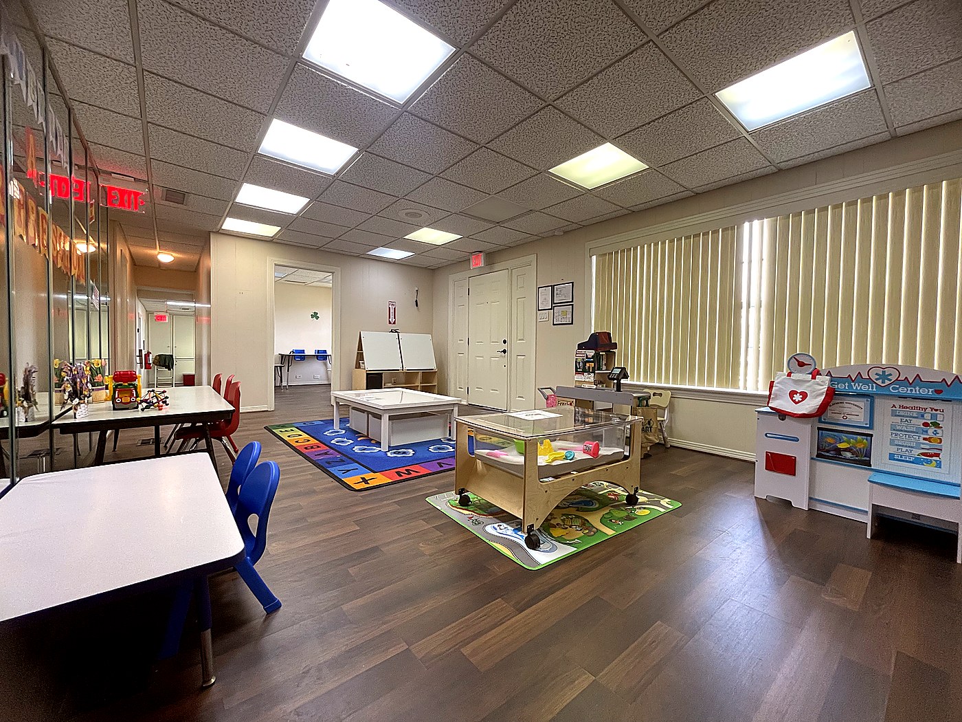 Toddler reading corner